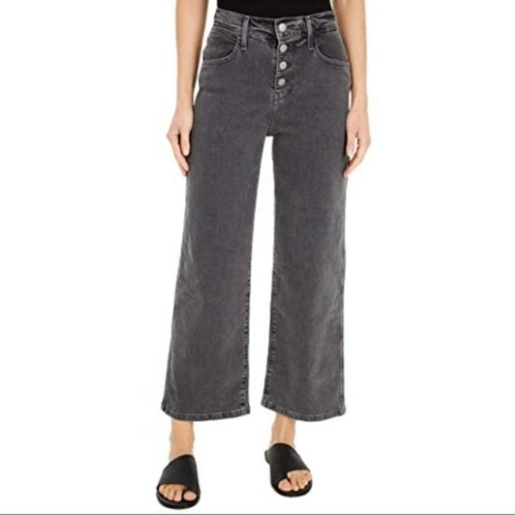 Levi's Denim - Levi's Women's Mile High Cropped Wide Leg Stretch Size 10/W30 L27 Jeans